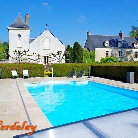 Nocleg ze śniadaniem D'hotes Elegantes Proche Loire Avec Parc Et Piscine - Fr-1-622-114